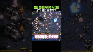 중립 동물 카카루 부대로 상대 본진 점령하기
