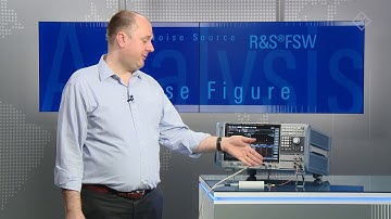 R&S FSW Signal and Spectrum Analyzer, Measuring noise figure and gain