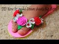 How to make Foam sheets flip flops: Foam sheet crafts, beautiful floral slippers,