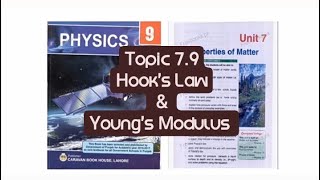 Hook's law || 9th class || chapter 7 ||#PhysicsKnowledge
