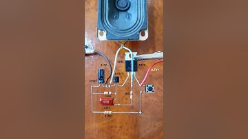 Loud siren sound circuit | Police siren | ambulance siren #circuit #shorts
