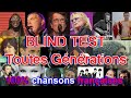 Blind test toutes gnrations chansons franaises annes 60  2021