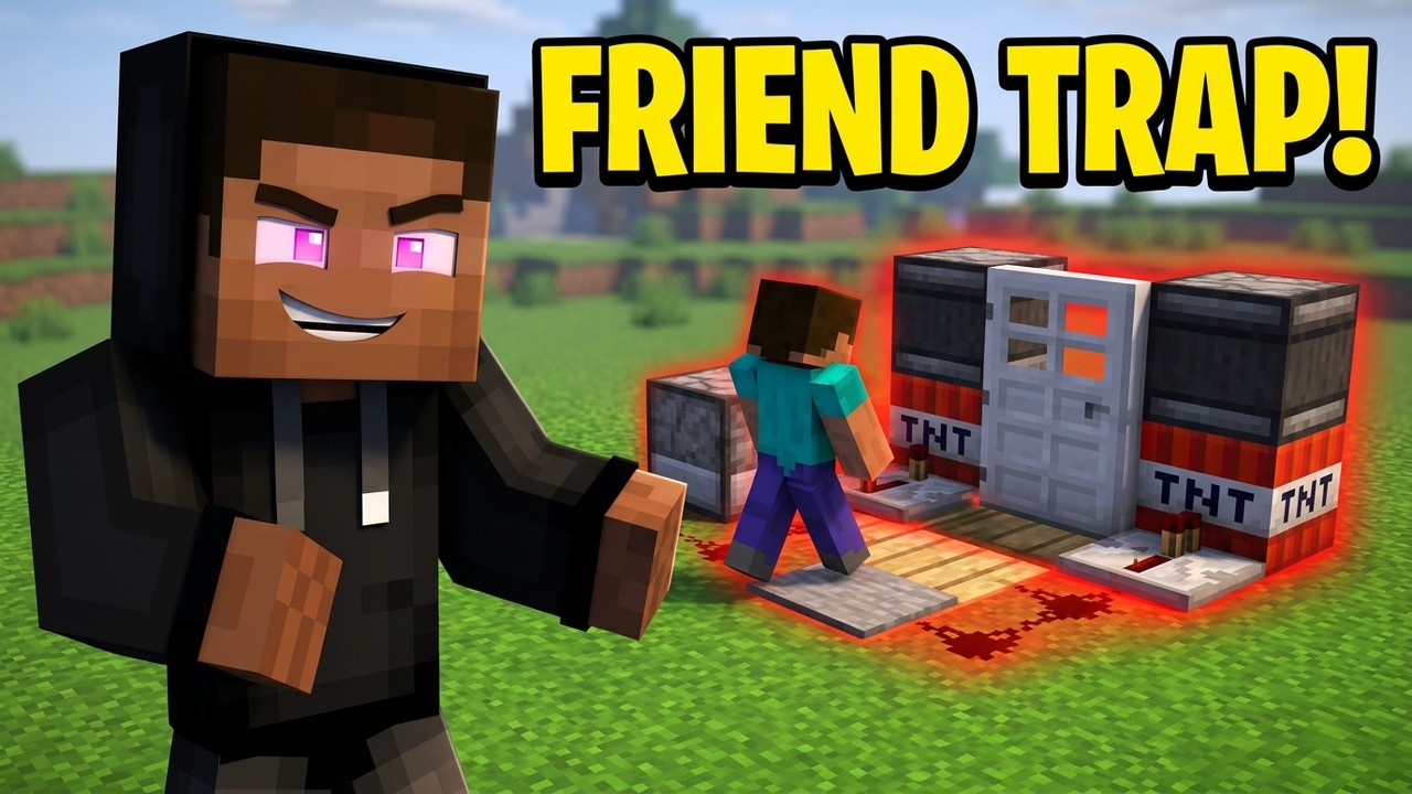 Genius Pranks to Troll Your Friends in Minecraft - YouTube