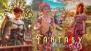 ⚔ How to THRIFT for Renaissance Faire & Fantasy Core Outfits  Thrift Tips & Tricks Part 1