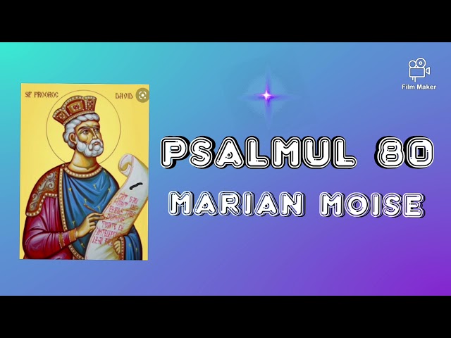 *Nou*Psalmul 80 - Marian Moise class=