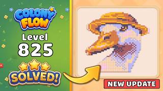 Colony Flow! Level 825 Walkthrough 🐜 | ABI GAMES Solution & Gameplay 🧩 (New Update)