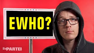 Die PARTEI & Nico Semsrott - Peinlich-Politische Powerpoint Präsentation (PPPPP) zum Thema: EWHO?