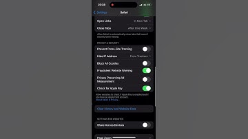 To prevent Cross-Site tracking in Safari on your iPhone or iPad