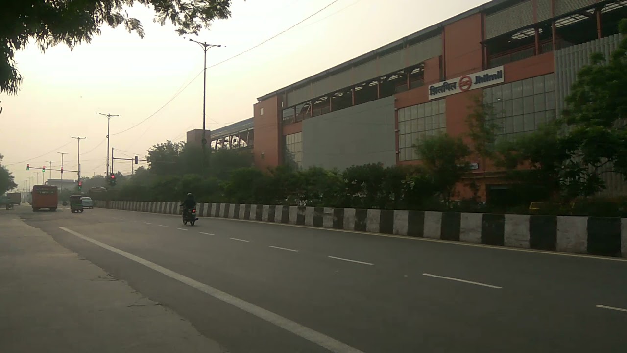 jhilmil metro station YouTube