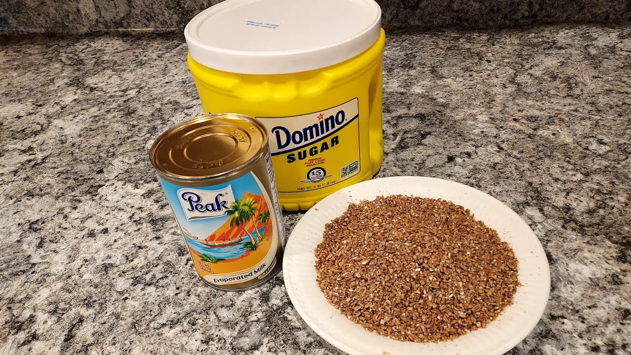 HOW TO MAKE CREAMY GHANAIAN WHEAT PORRIDGE/BULGUR WHEAT - YouTube