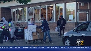 Community Comes Together To Support South Shore Grocery Store Hit By Looters