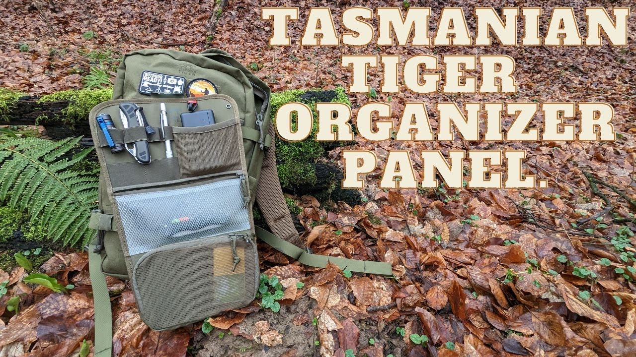 Tasmanian Tiger Organizer Panel black