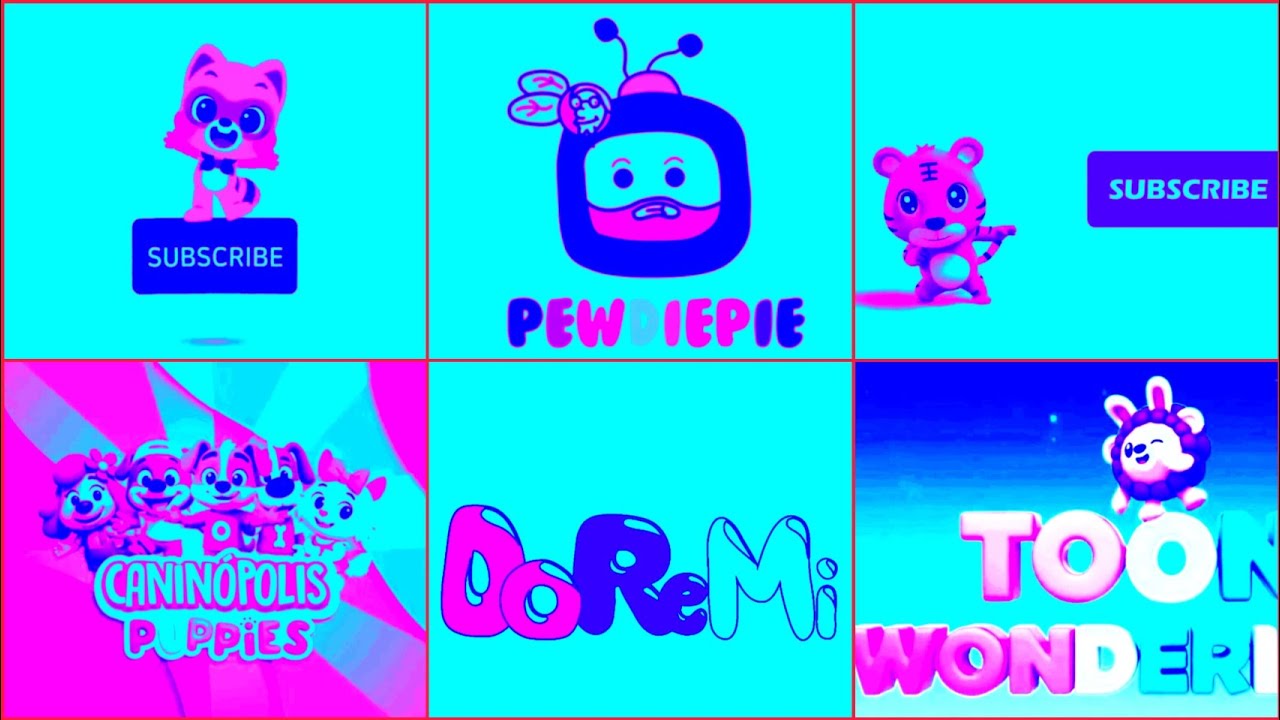 Best logo intro Compilation Effects:Lotty friends, PewDiePie cocomelon, Baby tiger logo Super Effect