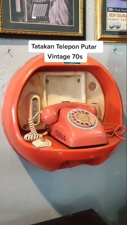 Tatakan Telepon Rumah Jadul