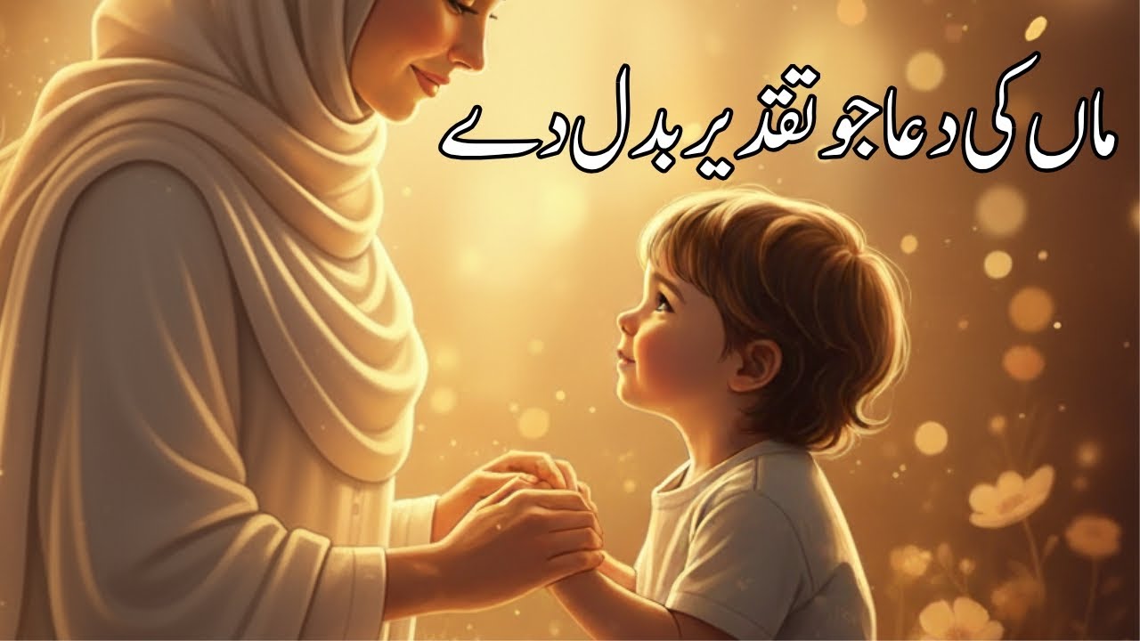 “ماں کی دعا جو ہر تقدیر بدل سکتی ہے ️ | Emotional Tribute to Mothers ...