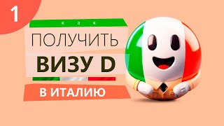 Как получить визу D в Италию в 2024 году (ВНЖ/ПМЖ Италии)? Гайд #1.