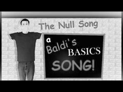 This Is The Null Song - A Baldi's Basics Song! [INSTRUMENTAL] - YouTube