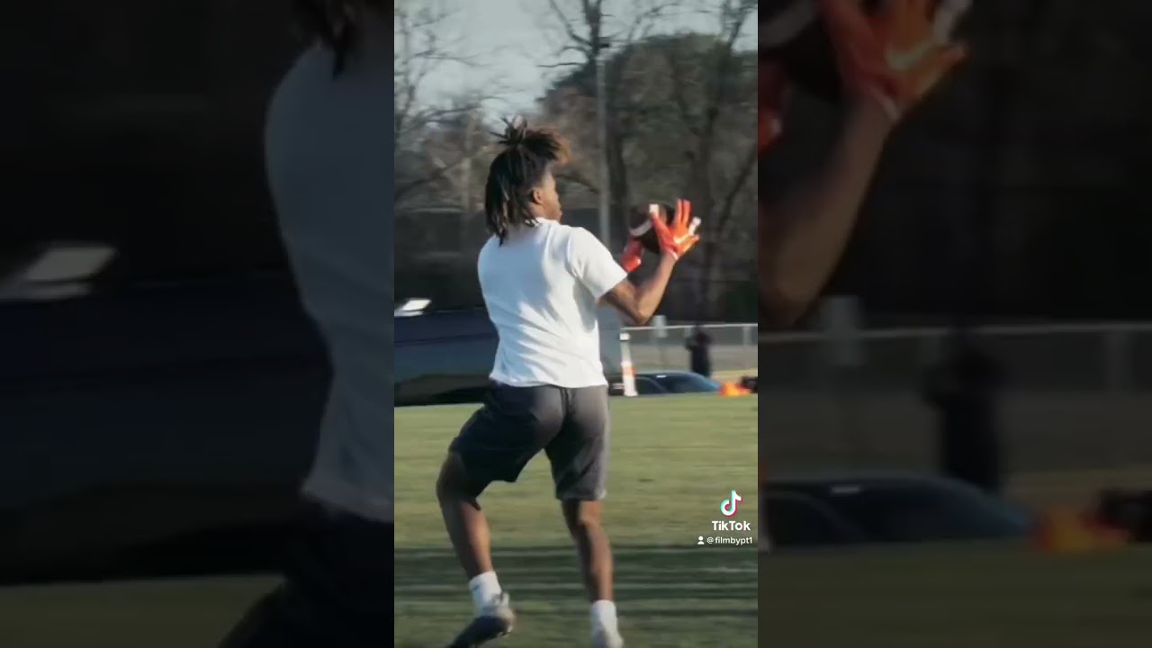 Ja’Michael Jones with the quick feet 