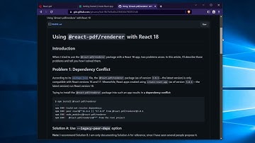 Using @react-pdf/renderer v3.0.1 with React 18