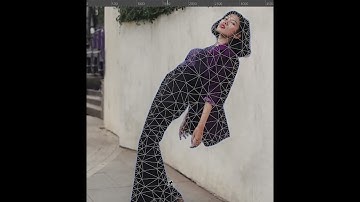 how to fix women posture with help of puppet warp tool in photoshop 2022