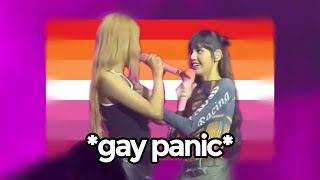 the most lesbian moments of blackpink