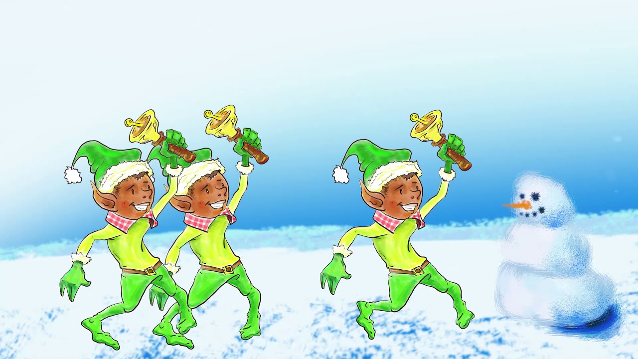 Santa Dance: Christmas Cartoon