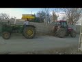 زور آزمایی بین تراکتور فرگوسن شیش جفت و جاندیر شیش تک Massey Ferguson 399 4wd Vs John Deere 3140 