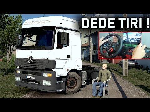 İKİNCİ EL EFSANE AXOR ALDIM ! DEDE TIRI w/@imdatTV  ETS 2 MOD Logitech G29