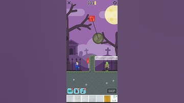 Mr Bullet game - all levels. Graveyard with friendly fire part 6. #mrbulletalllevels #mrbullet
