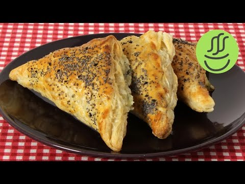 5 Dakikada Milföy Böreği - Milföy Börek - Peynirli Milföy Böreği