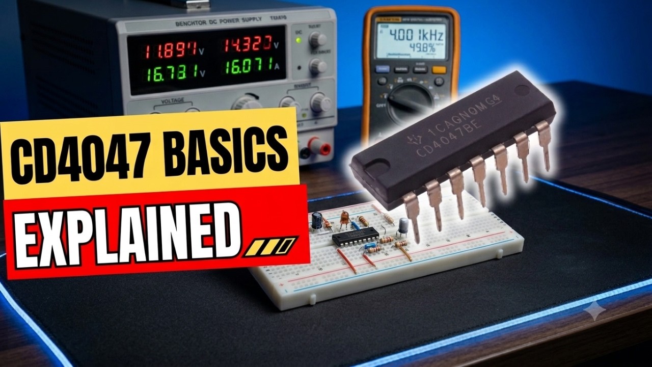 How the CD4047 Works: A Complete Beginner's Guide! - YouTube