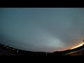 Sunset time lapse - 16 March 2017