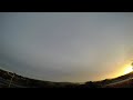 Sunset time lapse - 16 March 2017