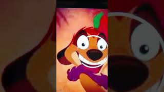 timon conoció a pumba des primera vez que el iba a estar solo relajandoce