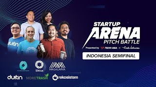 Startup Arena Pitch Battle 2021 - Indonesia Semifinals (Highlights)