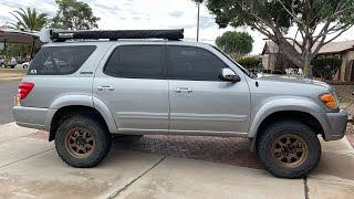 Amazon All Top Awning. Initial setup and thoughts on 1st Gen Sequoia.
