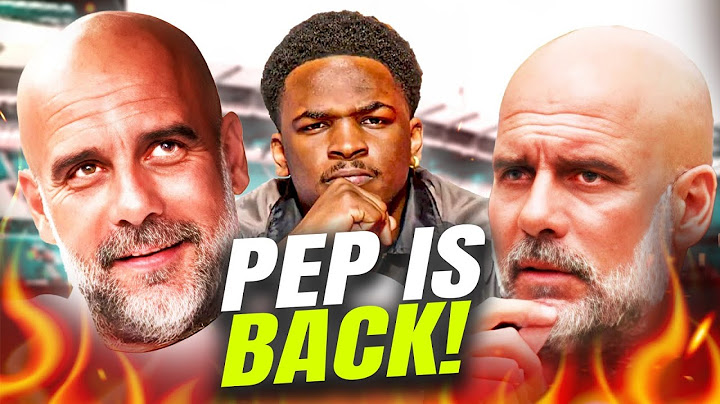 PEP GOT HIS WIFE & HIS GAME BACK.... MAN CITY LOOK GOOD.