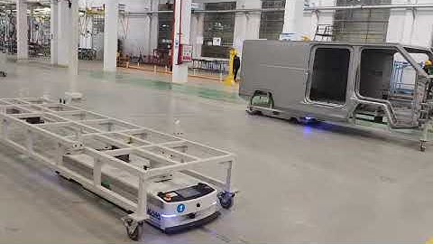 Experience the power AGV for efficient logistics solutions.#automation #innovation #smartlogistics