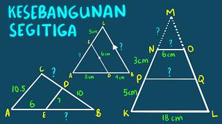 Similarity In Triangles How To Determine The Side Lengths Of Other Triangles