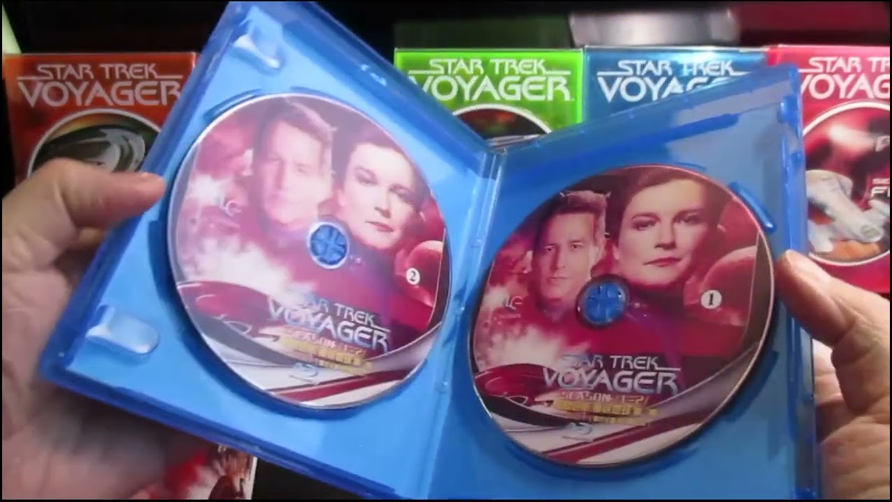 STAR TREK VOYAGER ボックスセット Star Trek: Voyager Blu-Ray Box Set from EBay - YouTube