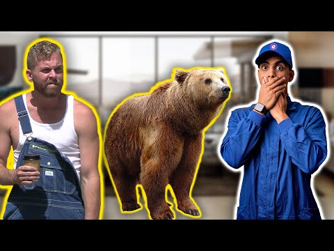Putting a Real Grizzly Bear in My House & Hiring an Exterminator to Catch it