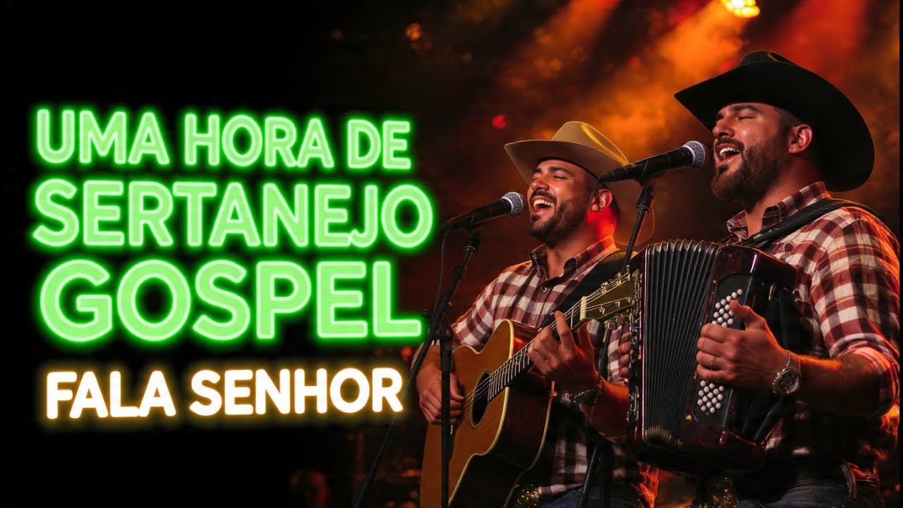 Sertanejo Gospel | Fala Senhor | Todo Ser que Respira Louve ao Senhor | Louvores Sertanejos