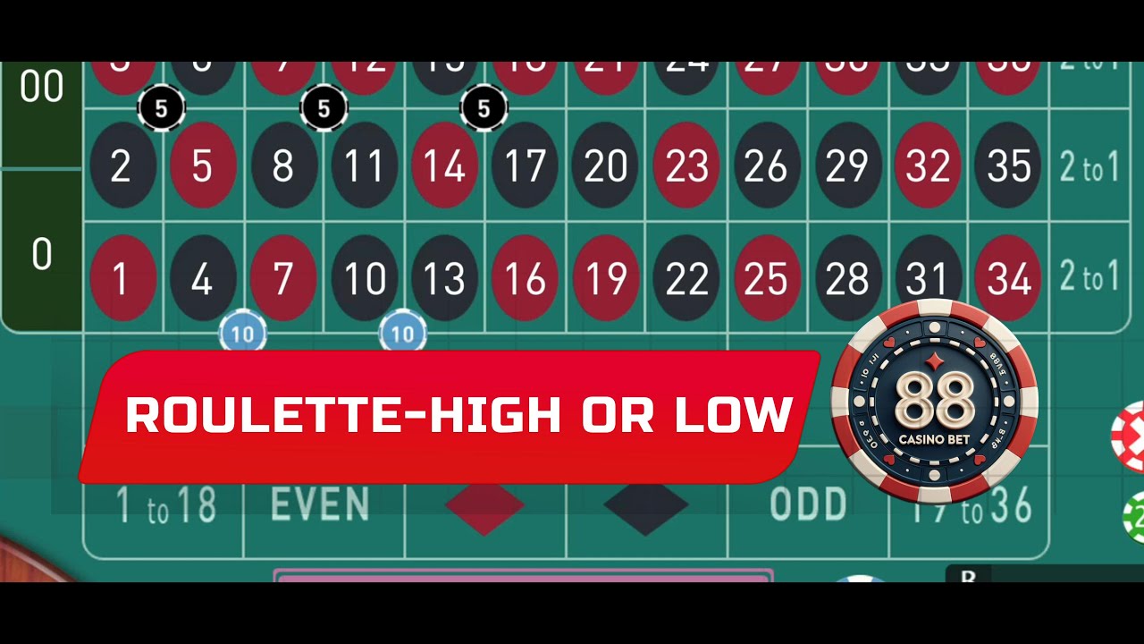 Roulette High Risk ROULETTE--HIGH OR LOW - YouTube