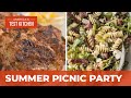 How to Make the Ultimate Grilled Chicken Thighs and Italian Pasta Salad