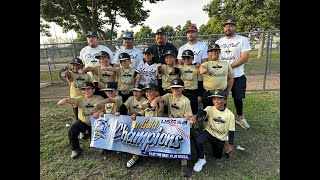 SoCal Vandals 8u vs Olive Hurricanes 8u Semi Finals at USSSA Hardball Classic Tournament