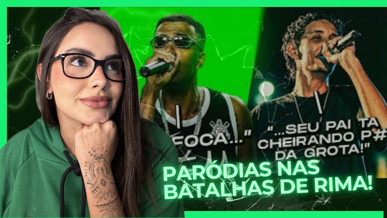 (REACT) PARÓDIAS NAS BATALHAS DE RIMA! 🎙️