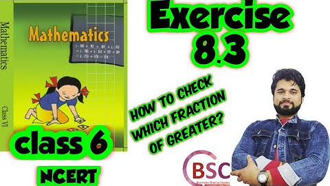 class 6 ncert math exercise 8.3 | how to check which decimal is greater | brahmdev sharma classes