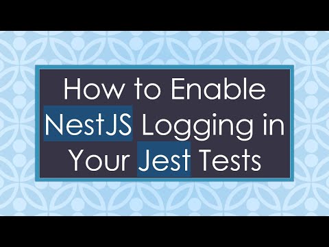 How to Enable NestJS Logging in Your Jest Tests