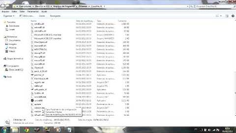 Corrigindo erro file is changed w 2007 l 0