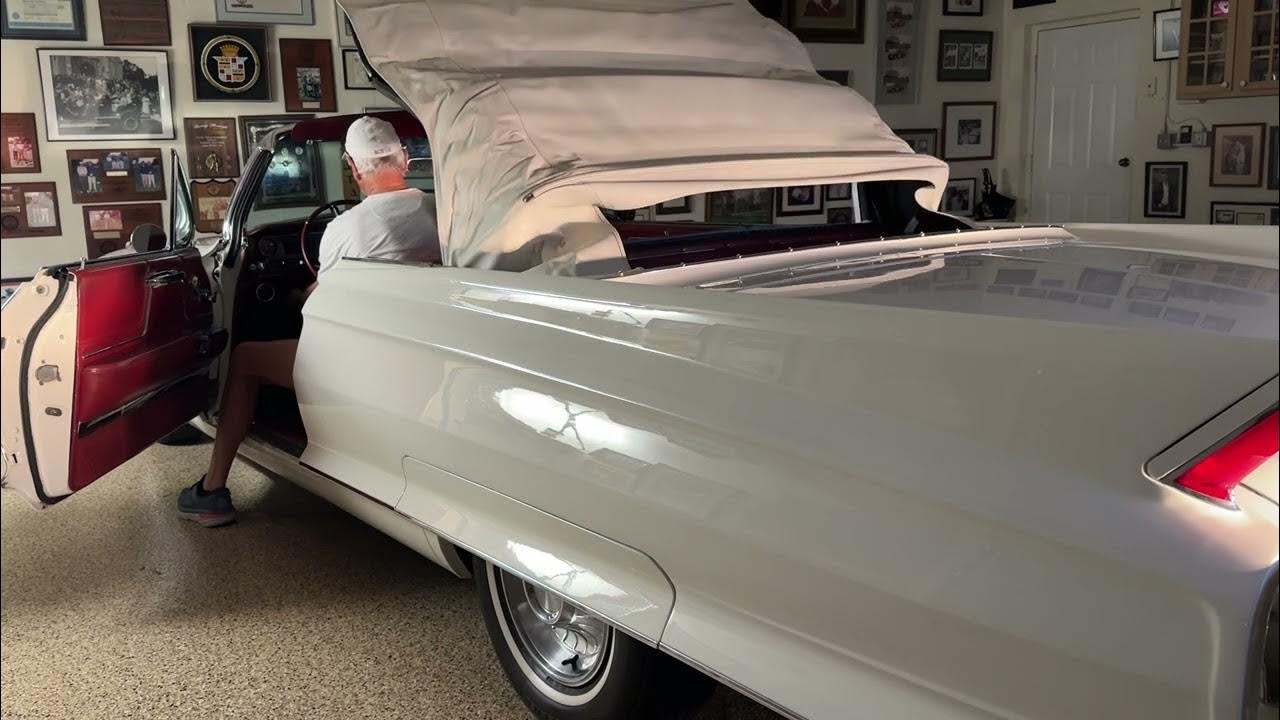 1962 Cadillac Convertible top operation. YouTube